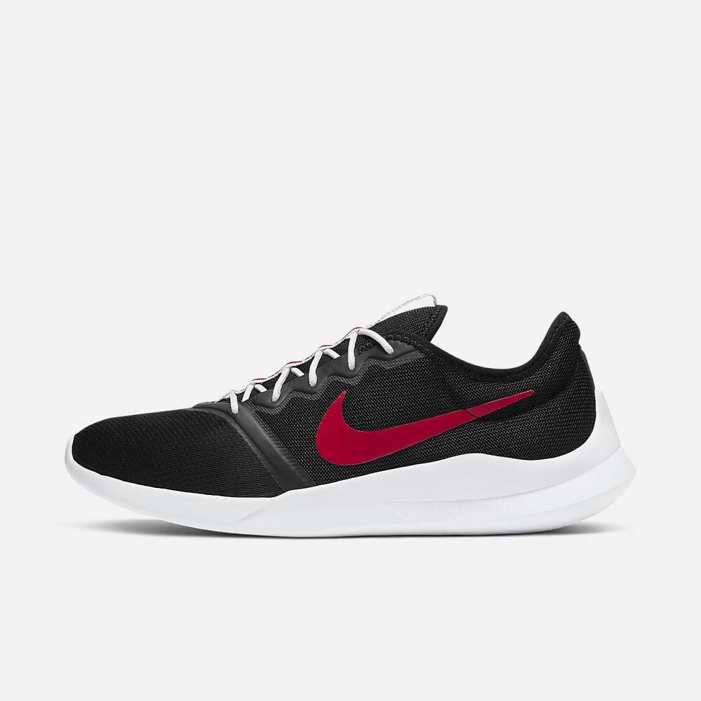 Sneakers Nike Viale Tech Racer Noir 9862-375 Black/White/University Red Homme | STB-44187098